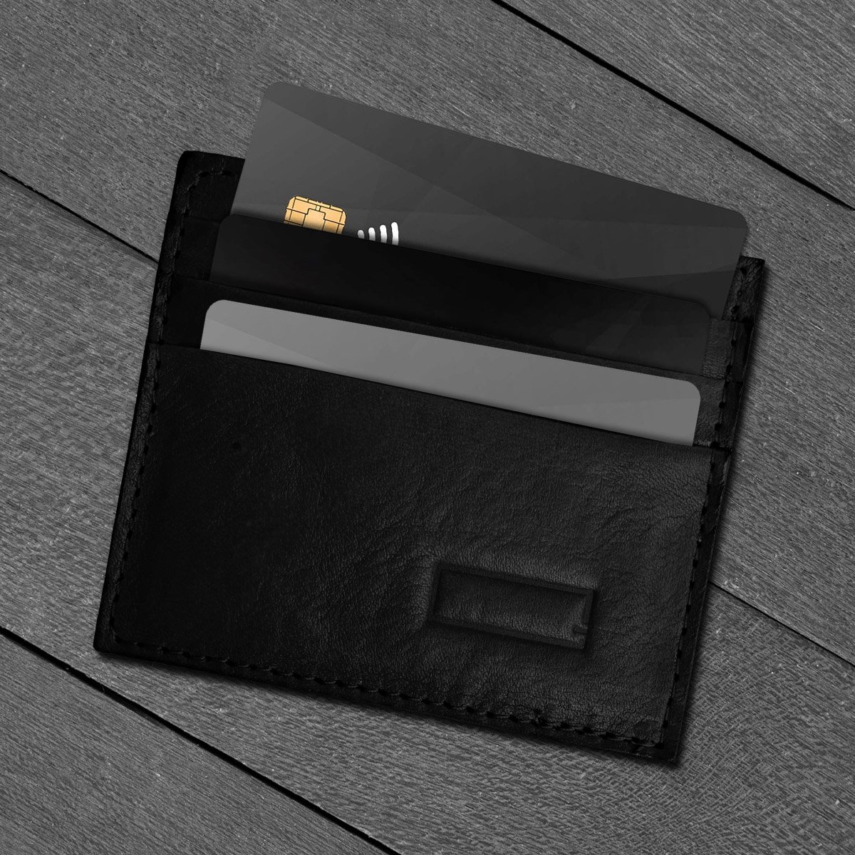 Tarjetero "Carry" Valdes Negro - Image 3