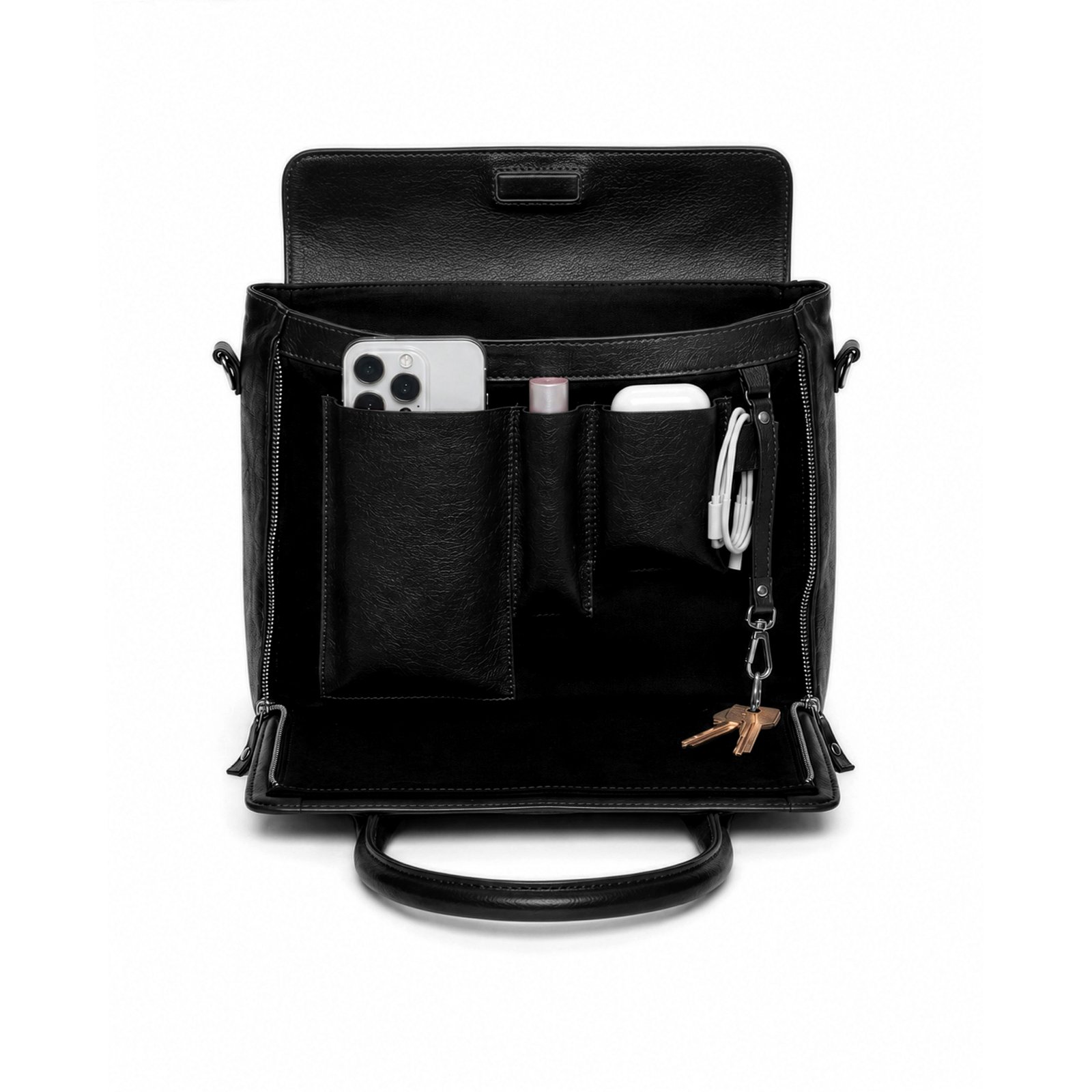 Minitotebag "Compacta" Zorzal - Negra - Image 5