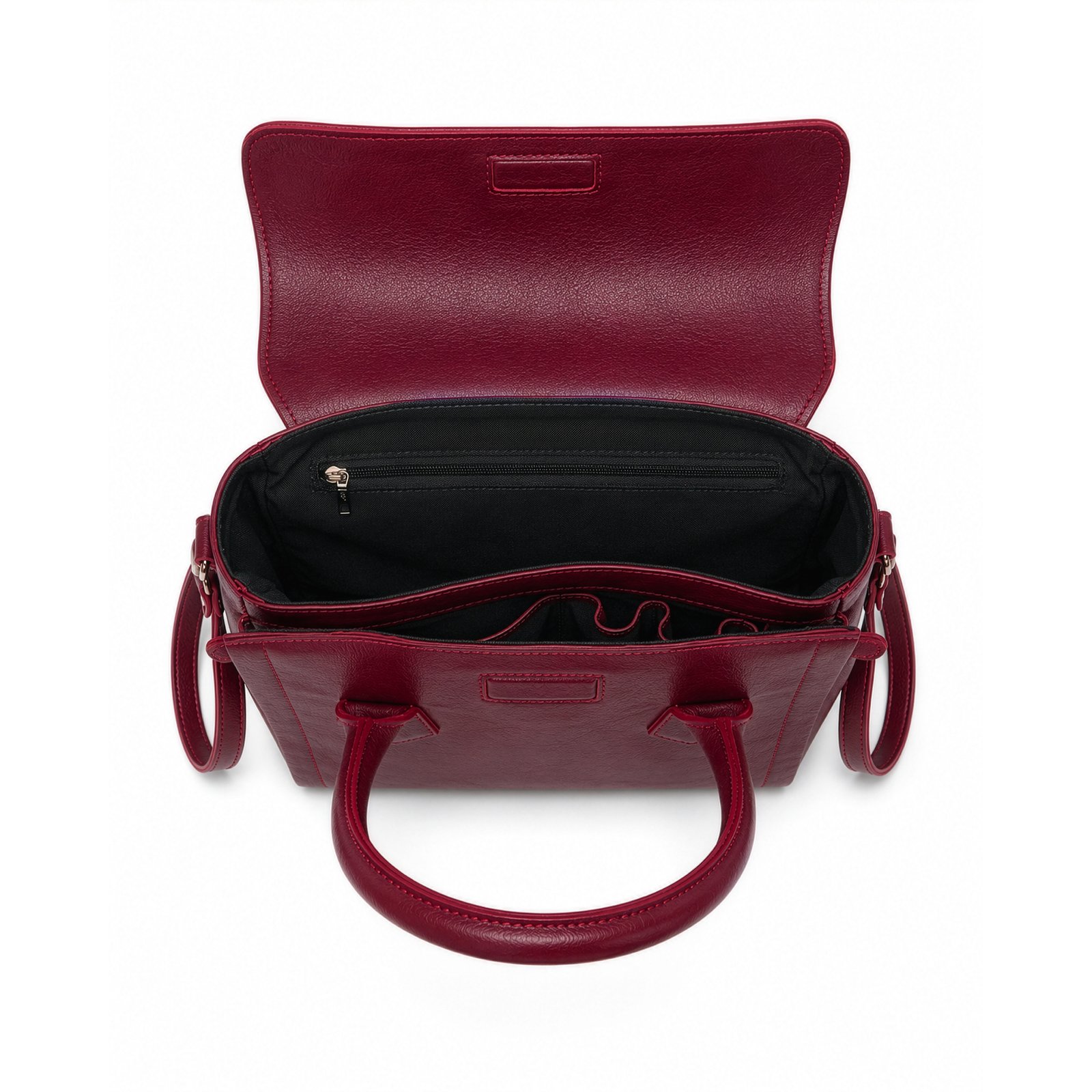 Minitotebag "Compacta" Zorzal - Bordo - Image 9